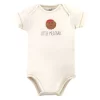 Touched By Nature Organic Cotton Bodysuits 5pk, Pizza
