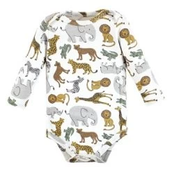 Hudson Baby Unisex Baby Cotton Long-Sleeve Bodysuits, Rustic Safari 11 Hudson Baby Unisex Baby Cotton Long-Sleeve Bodysuits, Rustic Safari -Baby Nest Deals Store GUEST c78da162 5219 4d9c bb1e 23b69faf6157