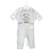 Hudson Baby Unisex Baby Cotton Coveralls, Little Monkey