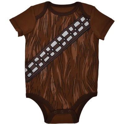 Star Wars Darth Vader Chewbacca Stormtrooper R2-D2 C-3PO Baby Boys 5 Pack Bodysuit 1 Star Wars Darth Vader Chewbacca Stormtrooper R2-D2 C-3PO Baby Boys 5 Pack Bodysuit