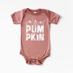 The Juniper Shop Pumpkin Distressed Baby Bodysuit -Baby Nest Deals Store GUEST cb7e7588 16f0 4149 95e2 59af5757b849