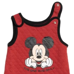 Disney Mickey Mouse Baby Bodysuit And Snap French Terry Overall Newborn To Infant -Baby Nest Deals Store GUEST d029d22e 685f 4726 9382 0f7824ab2563