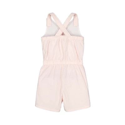 Hope & Henry Girls' Organic Cotton Cross Back Romper, Infant 4 Hope & Henry Girls' Organic Cotton Cross Back Romper, Infant - Image 4