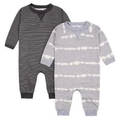 Gerber Baby Boys' Raglan Sleeve Romper, 2-pack -Baby Nest Deals Store GUEST d2bdda38 a918 4037 8d9f f3d249d0ea75