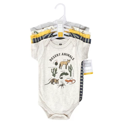Hudson Baby Unisex Baby Cotton Bodysuits, Desert Animals 1 Hudson Baby Unisex Baby Cotton Bodysuits, Desert Animals