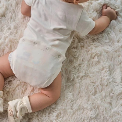 Goumikids Viscose Made From Bamboo + Organic Cotton Short-Sleeve Baby Bodysuit 3 Goumikids Viscose Made From Bamboo + Organic Cotton Short-Sleeve Baby Bodysuit - Image 3