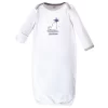 Touched By Nature Infant Boy Organic Cotton Gowns, Infinite Love Bear, Preemie/Newborn
