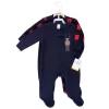 Hudson Baby Infant Boy Fleece Zipper Sleep And Play 2pk, Forest Moose