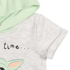 Star Wars The Mandalorian Baby Yoda Costume Short Sleeve Romper Oatmeal -Baby Nest Deals Store GUEST d88a2f39 e71b 46bd 9e79 0c2f7f673687