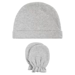 Hudson Baby Unisex Baby Cotton Cap And Scratch Mitten Set, Buffalo Plaid Bear, 0-6 Months -Baby Nest Deals Store GUEST d8a9fff7 86a6 43d0 9180 32d33be86715