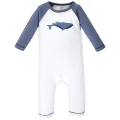 Touched By Nature Baby Organic Cotton Coveralls 3pk, Blue Whale -Baby Nest Deals Store GUEST d926a794 cd85 42da bae0 901fe5d4b03f