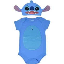 Disney Pixar Monsters Inc Incredibles Toy Story Mickey Mouse Pooh Lilo & Stitch Baby Bodysuit And Hat Set Newborn To Infant -Baby Nest Deals Store GUEST d936ef20 2854 4110 8a69 5a5df843ec57