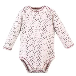 Touched By Nature Baby Girl Organic Cotton Long-Sleeve Bodysuits 5pk, Cherry Blossom -Baby Nest Deals Store GUEST d98300e2 4e3a 45f7 a4b4 098a86981324