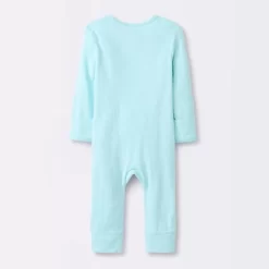 Baby Boys' 2pk Safari Animals Zip Romper - Cloud Island™