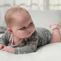 Gerber Baby Girls' Long Sleeve Onesies® Bodysuits, 6-Pack