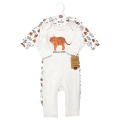 Touched By Nature Organic Cotton Coveralls, Endangered Tiger