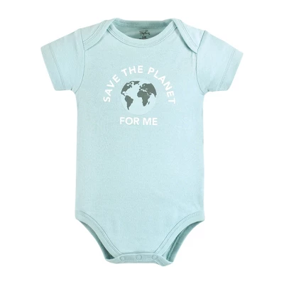 Touched By Nature Baby Organic Cotton Bodysuits, Planet Based 4 Touched By Nature Baby Organic Cotton Bodysuits, Planet Based - Image 4