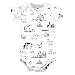 Hudson Baby Unisex Baby Cotton Bodysuits, Farm Friends 12 Hudson Baby Unisex Baby Cotton Bodysuits, Farm Friends -Baby Nest Deals Store GUEST dd5d24e1 3704 4b98 a172 cda0fff54e34