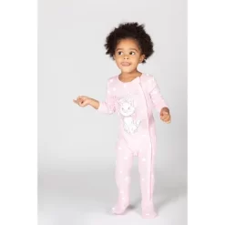 Disney The Aristocats Bambi Baby Girls 3 Pack Zip Up Sleep N' Play Coveralls Newborn To Infant -Baby Nest Deals Store GUEST dfcfc15d a6d4 48c7 a8bb 0ca7b99a1a32