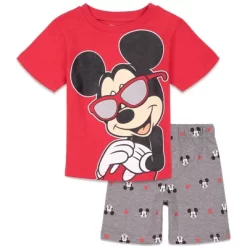 Disney Mickey Mouse Pluto Baby T-Shirt And Shorts Outfit Set Infant -Baby Nest Deals Store GUEST e20bd470 56a3 4970 a2da cb2ebd8a0bf4