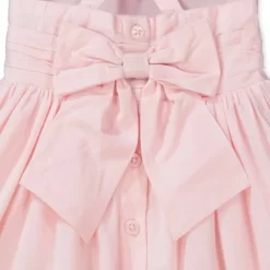 Hope & Henry Girls' Organic Cotton Special Sun Dress With Embroidered Hem, Infant