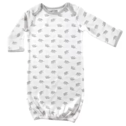 Luvable Friends Unisex Baby Cotton Gowns, Elephant, Preemie/Newborn -Baby Nest Deals Store GUEST e3e158e7 e0b8 4686 ad6a 4c9b28b21403