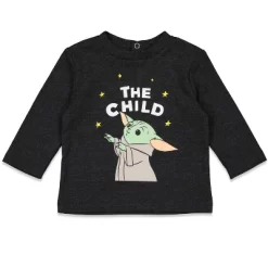 Star Wars The Child Mix N' Match Bodysuit Graphic T-Shirt And Pants 4 Piece Layette Set