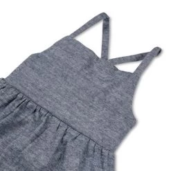 Hope & Henry Girls' Organic Cotton Sleeveless Knit Flounce Sundress, Infant