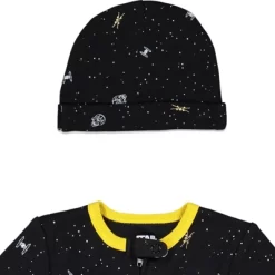 Star Wars C-3PO Chewbacca R2-D2 Baby Mix N' Match Zip Up Sleep Play Coverall Bodysuit Jogger Pants And Hat 4 Piece Outfit Set Newborn -Baby Nest Deals Store GUEST e92db58e e91c 4196 b918 8bcf49add39c