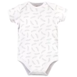 Touched By Nature Organic Cotton Bodysuits 5pk, Little Giraffe