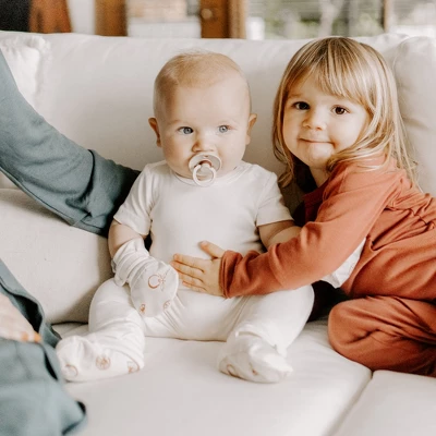 Goumikids Viscose Made From Bamboo + Organic Cotton Short-Sleeve Baby Bodysuit 2 Goumikids Viscose Made From Bamboo + Organic Cotton Short-Sleeve Baby Bodysuit - Image 2