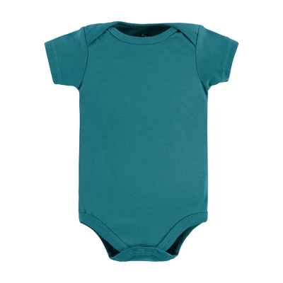 Hudson Baby Cotton Bodysuits, Happy Planets 6 Hudson Baby Cotton Bodysuits, Happy Planets - Image 6