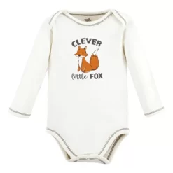 Touched By Nature Organic Cotton Long-Sleeve Bodysuits, Boy Woodland Alphabet 3-Pack -Baby Nest Deals Store GUEST efcaa562 40c8 4675 a644 cfec824ff98d