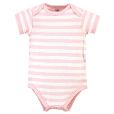 Touched By Nature Baby Girl Organic Cotton Bodysuits 5pk, Butterflies 2 Touched By Nature Baby Girl Organic Cotton Bodysuits 5pk, Butterflies - Image 2