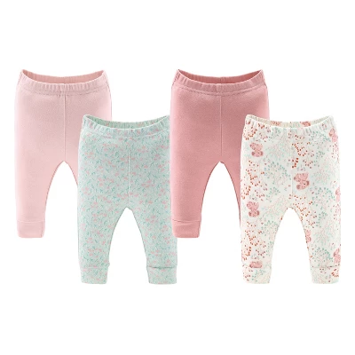 The Peanutshell Baby Girl Floral Elephant 30-Piece Newborn Layette Gift Set, 0-3 Months 4 The Peanutshell Baby Girl Floral Elephant 30-Piece Newborn Layette Gift Set, 0-3 Months - Image 4