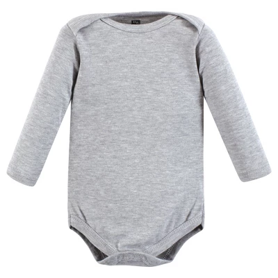 Hudson Baby Unisex Baby Cotton Long-Sleeve Bodysuits, Sports Stripes 5 Hudson Baby Unisex Baby Cotton Long-Sleeve Bodysuits, Sports Stripes - Image 5