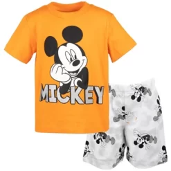 Disney Mickey Mouse Pluto Baby T-Shirt And Shorts Outfit Set Infant -Baby Nest Deals Store GUEST fb89c886 a7a4 4330 8fe4 54da9f4c2076