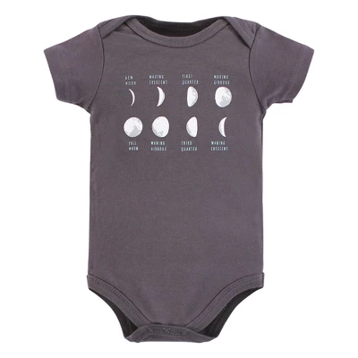 Hudson Baby Unisex Baby Cotton Bodysuits, Outer Space 4 Hudson Baby Unisex Baby Cotton Bodysuits, Outer Space - Image 4