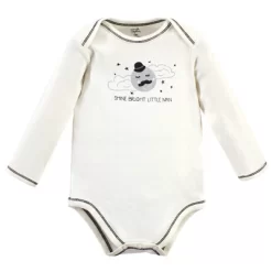 Touched By Nature Baby Boy Organic Cotton Long-Sleeve Bodysuits 5pk, Mr. Moon -Baby Nest Deals Store GUEST ff23e42f 72ab 496e 828a 35740a6a4e2c