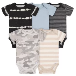 Gerber Baby Boys' 5-Pack Short-Sleeve Bodysuits -Baby Nest Deals Store GUEST ff29aaec fcd3 4973 954b da374b0d9cfe